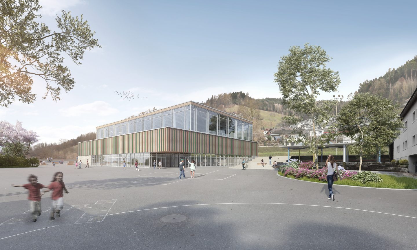  Neubau 3‑Fach Turnhalle Dagmersellen