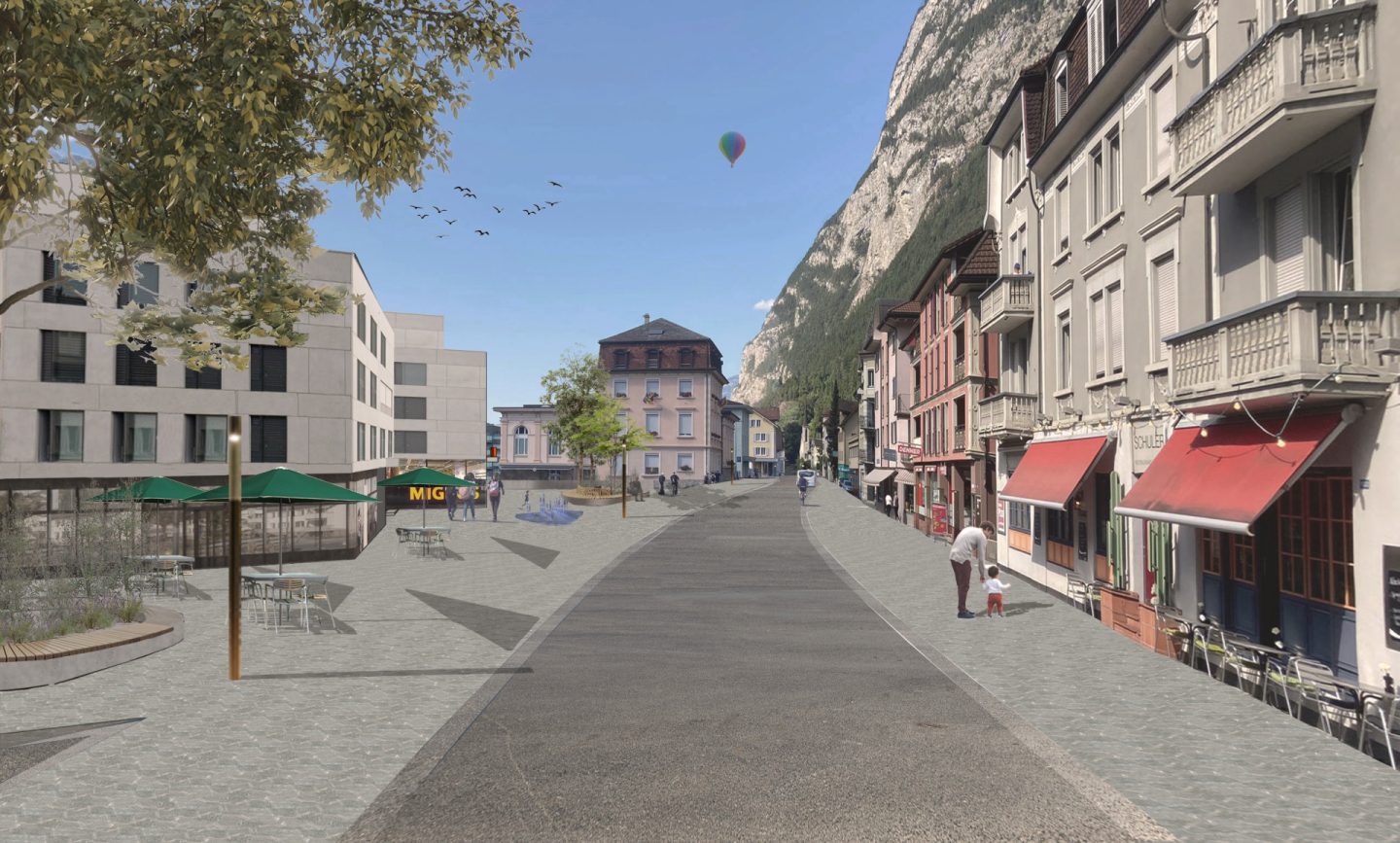  Testplanung räumliche Entwicklung Zentrum Erstfeld